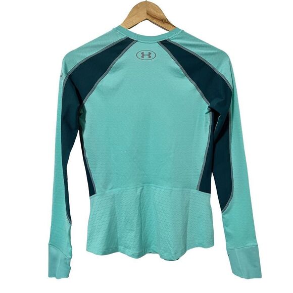 Under Armour HexDelta Running Long Sleeve Shirt Size XS Colorblock Athletic NEW - Picture 2 of 7